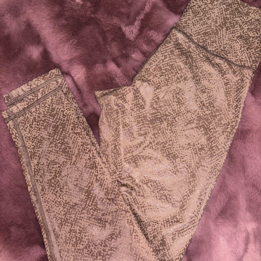 Aerie Textured Snake Print Women's Leggings